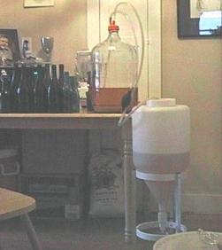 Racking mead for bottling